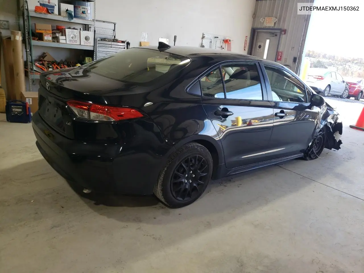 JTDEPMAEXMJ150362 2021 Toyota Corolla Le