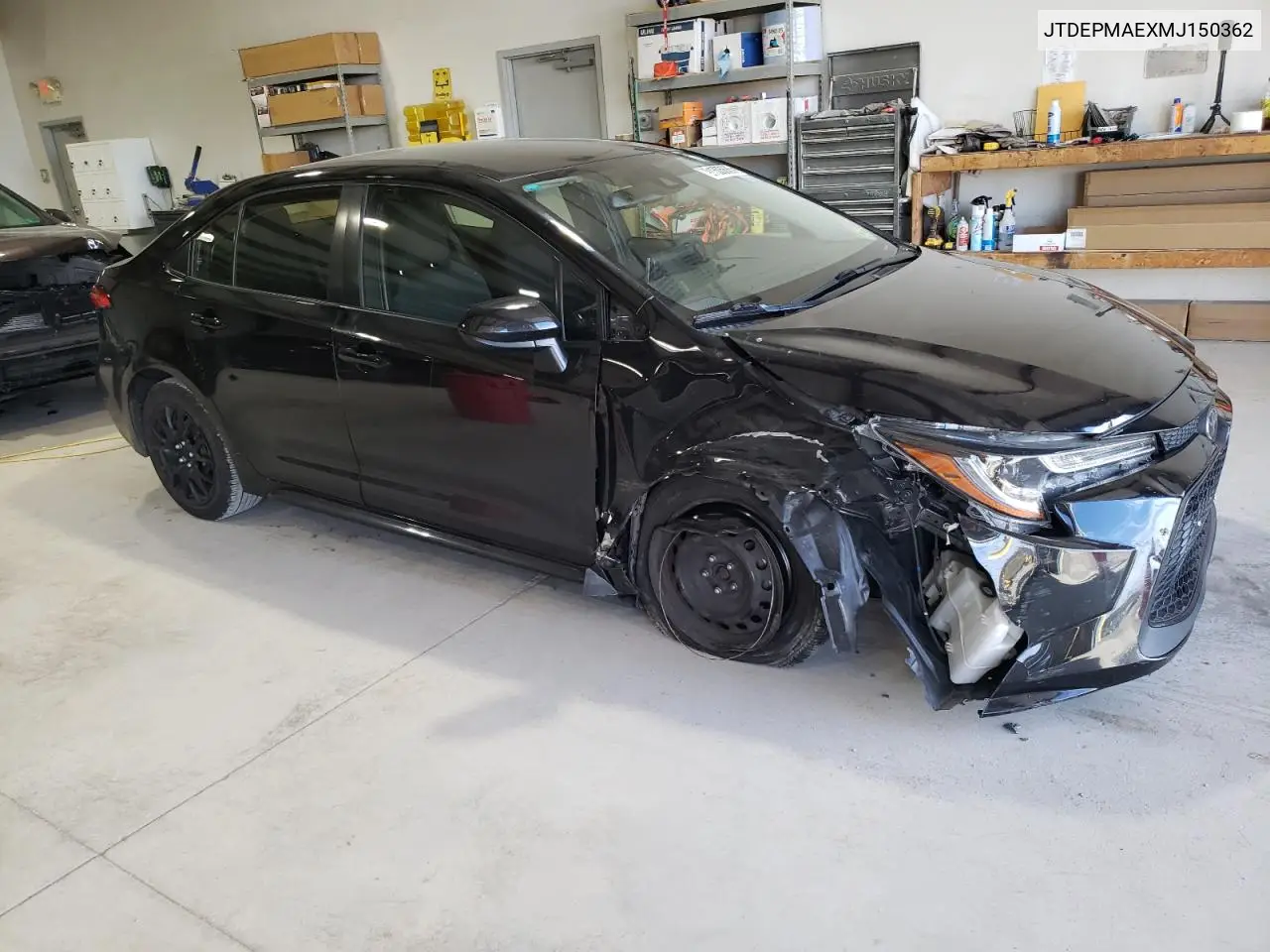 JTDEPMAEXMJ150362 2021 Toyota Corolla Le