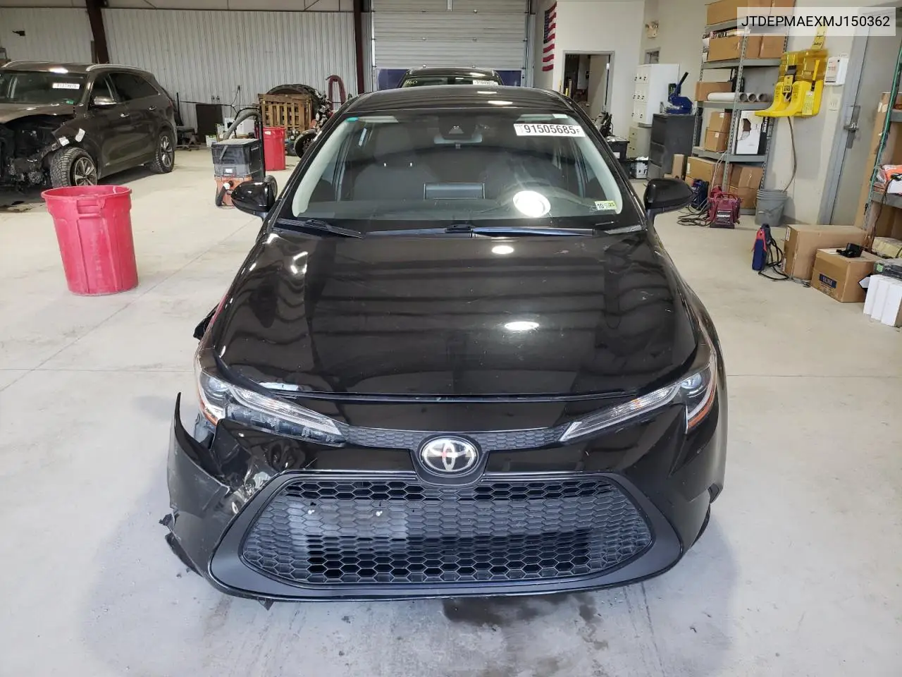 JTDEPMAEXMJ150362 2021 Toyota Corolla Le