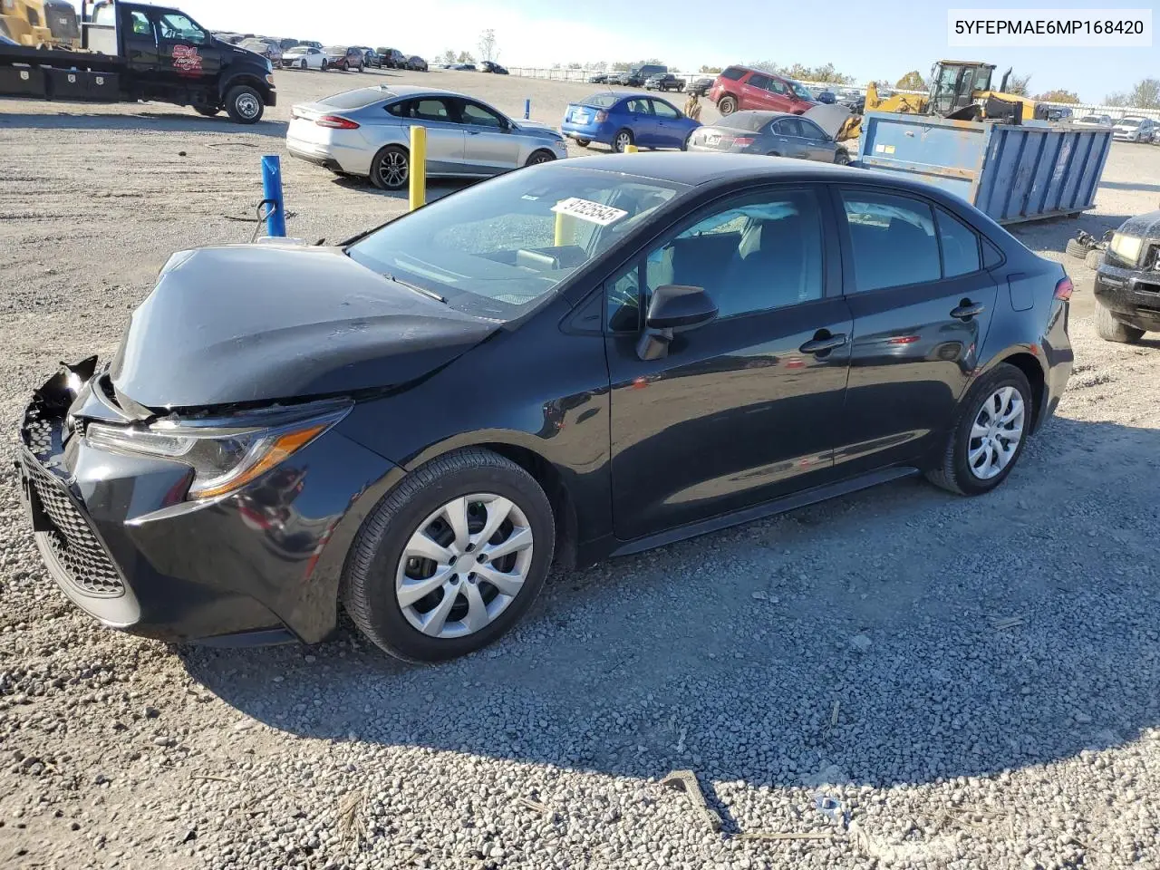 5YFEPMAE6MP168420 2021 Toyota Corolla Le