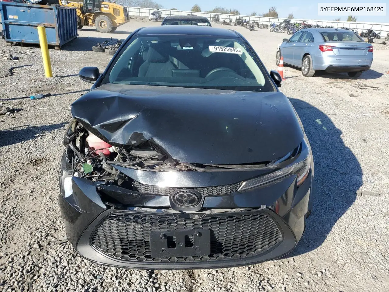 5YFEPMAE6MP168420 2021 Toyota Corolla Le