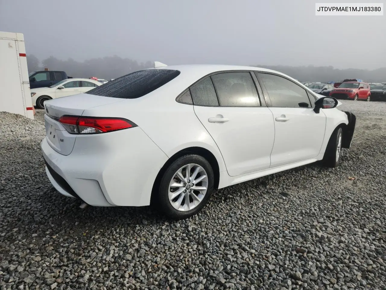 JTDVPMAE1MJ183380 2021 Toyota Corolla Le