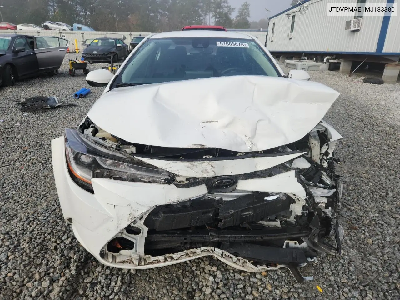 JTDVPMAE1MJ183380 2021 Toyota Corolla Le
