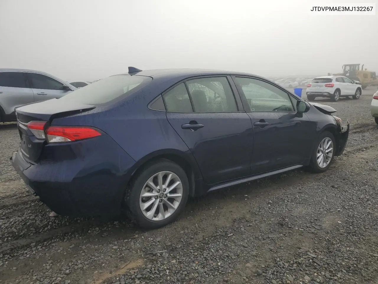 JTDVPMAE3MJ132267 2021 Toyota Corolla Le