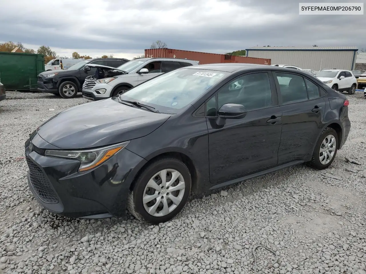 5YFEPMAE0MP206790 2021 Toyota Corolla Le