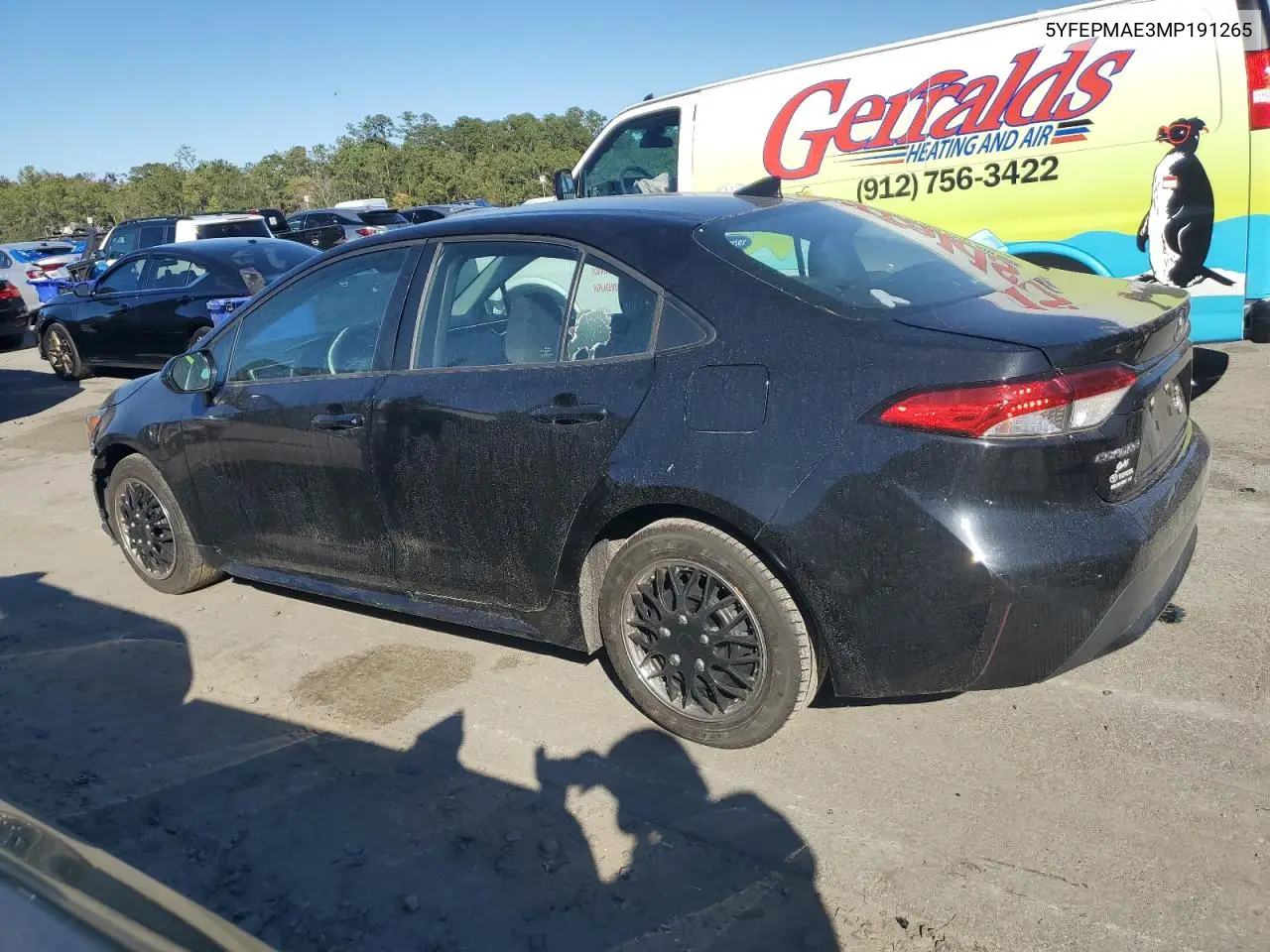 5YFEPMAE3MP191265 2021 Toyota Corolla Le