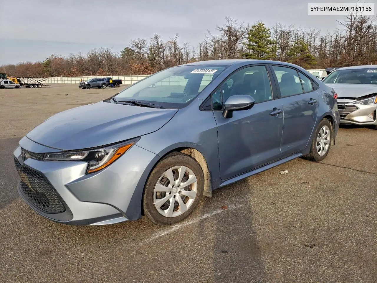 5YFEPMAE2MP161156 2021 Toyota Corolla Le