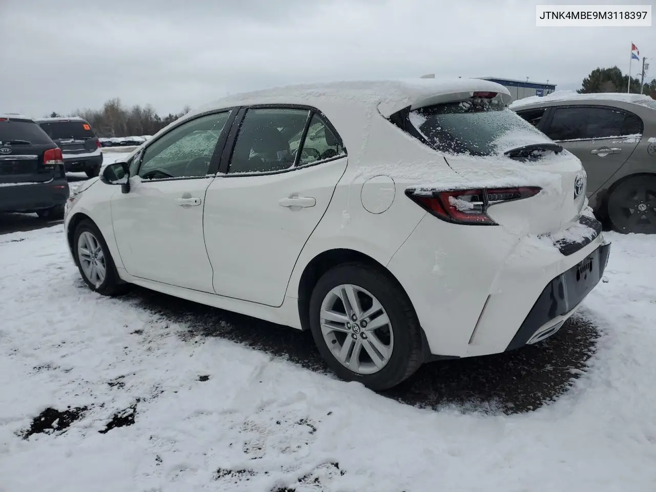 JTNK4MBE9M3118397 2021 Toyota Corolla Se