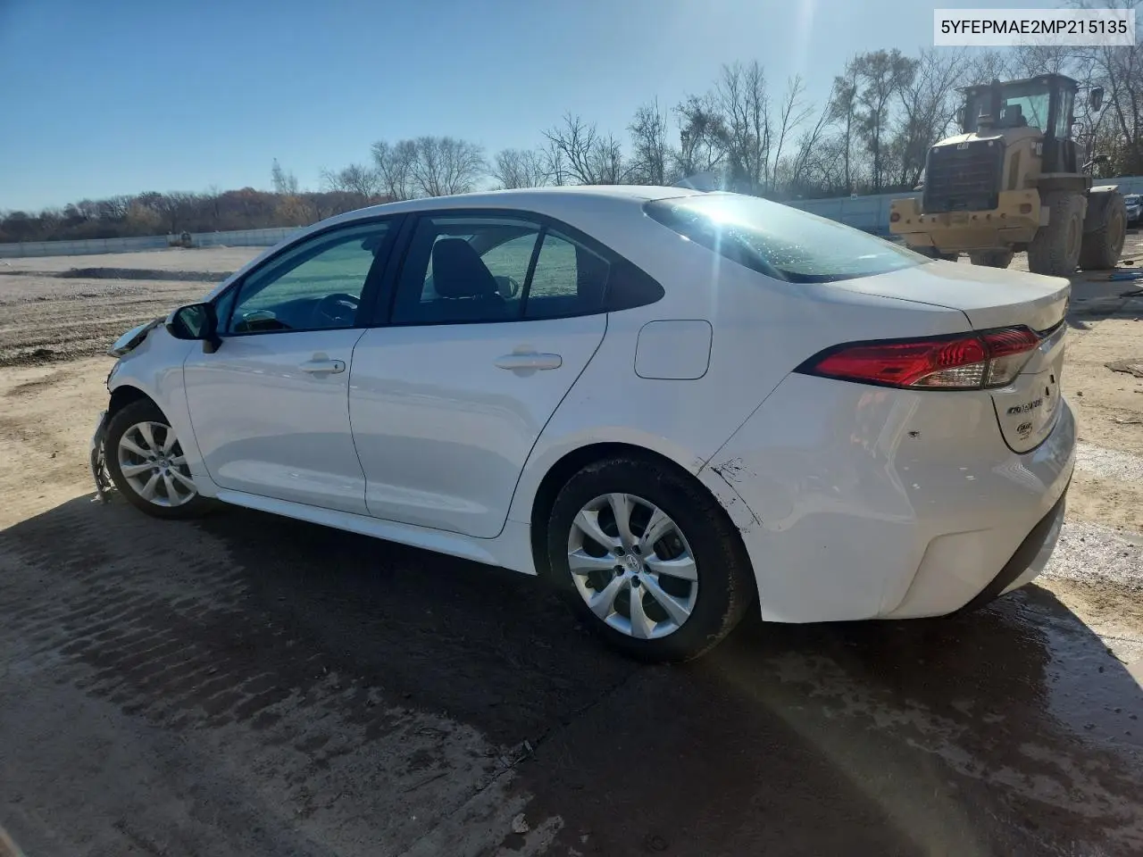 5YFEPMAE2MP215135 2021 Toyota Corolla Le