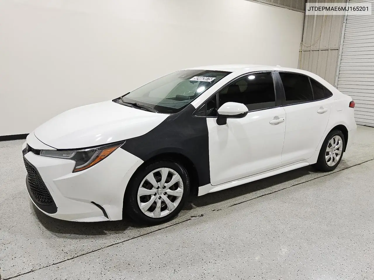 JTDEPMAE6MJ165201 2021 Toyota Corolla Le