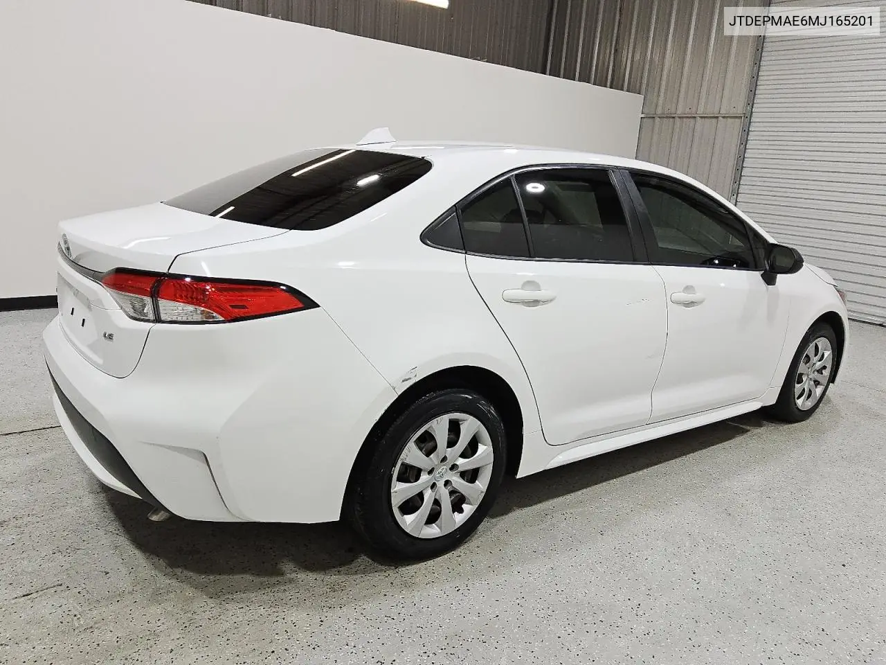 JTDEPMAE6MJ165201 2021 Toyota Corolla Le