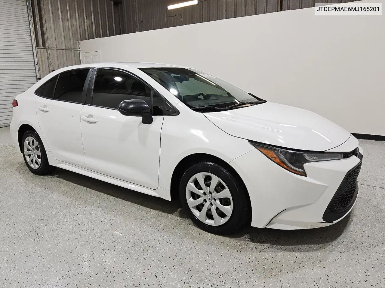 JTDEPMAE6MJ165201 2021 Toyota Corolla Le