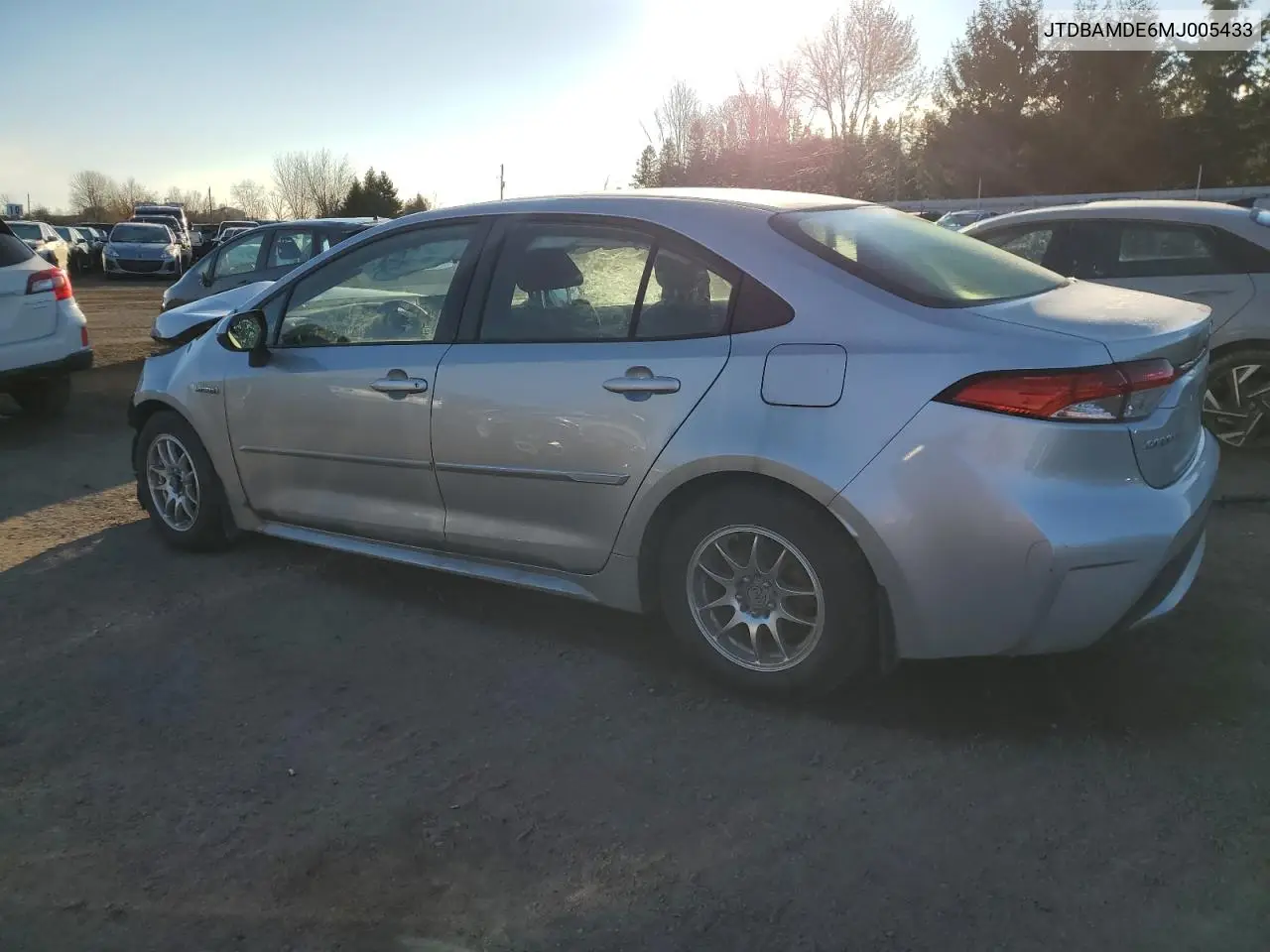 JTDBAMDE6MJ005433 2021 Toyota Corolla