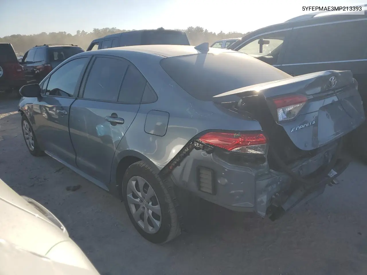 5YFEPMAE3MP213393 2021 Toyota Corolla Le