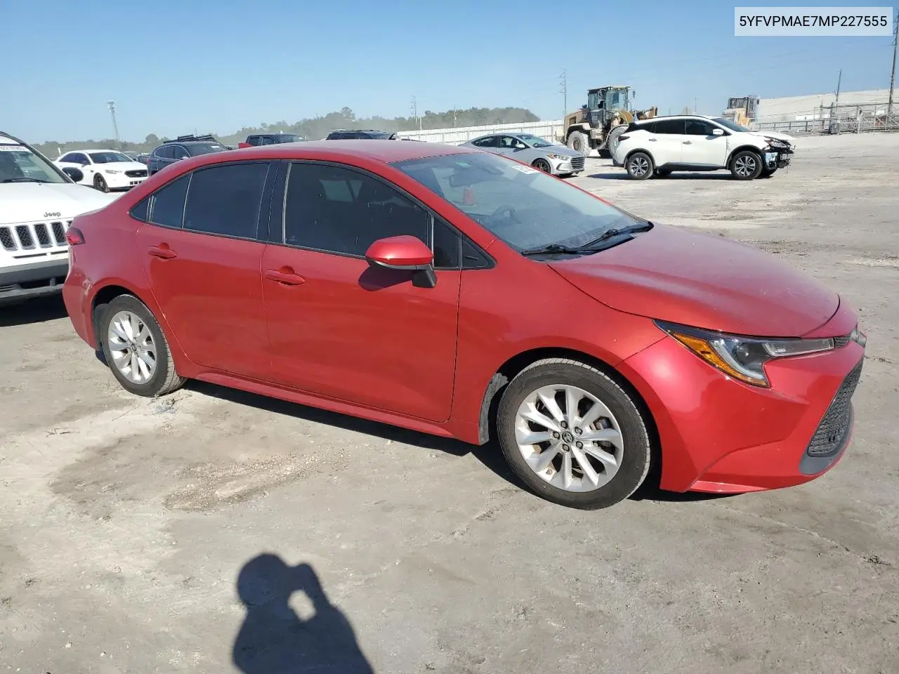 5YFVPMAE7MP227555 2021 Toyota Corolla Le
