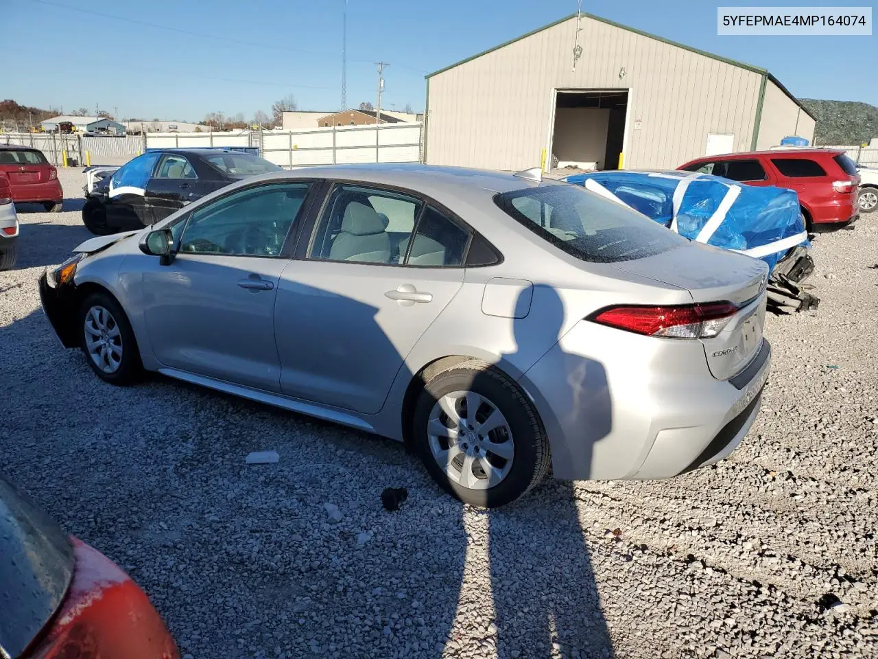 5YFEPMAE4MP164074 2021 Toyota Corolla Le