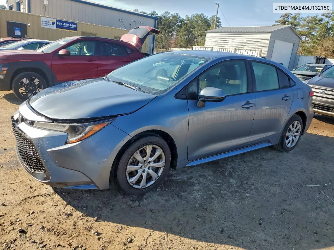 JTDEPMAE4MJ132150 2021 Toyota Corolla Le