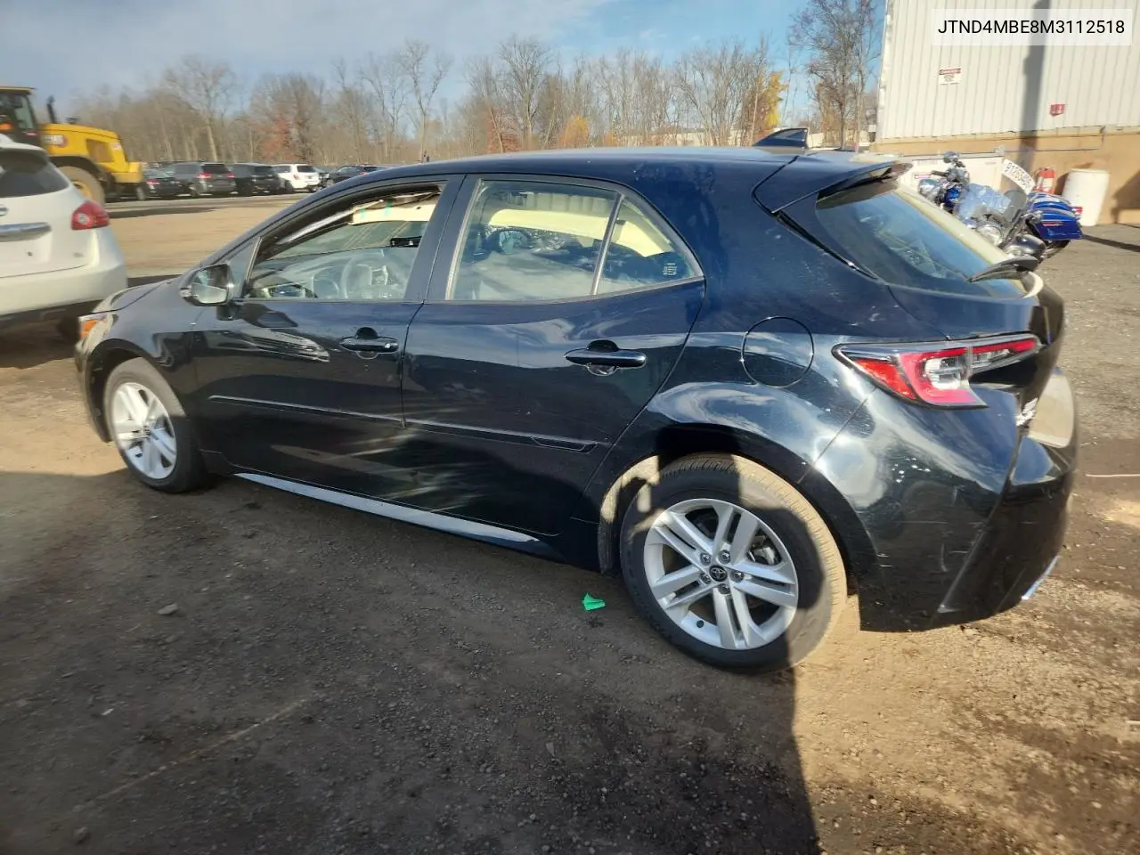 JTND4MBE8M3112518 2021 Toyota Corolla Se