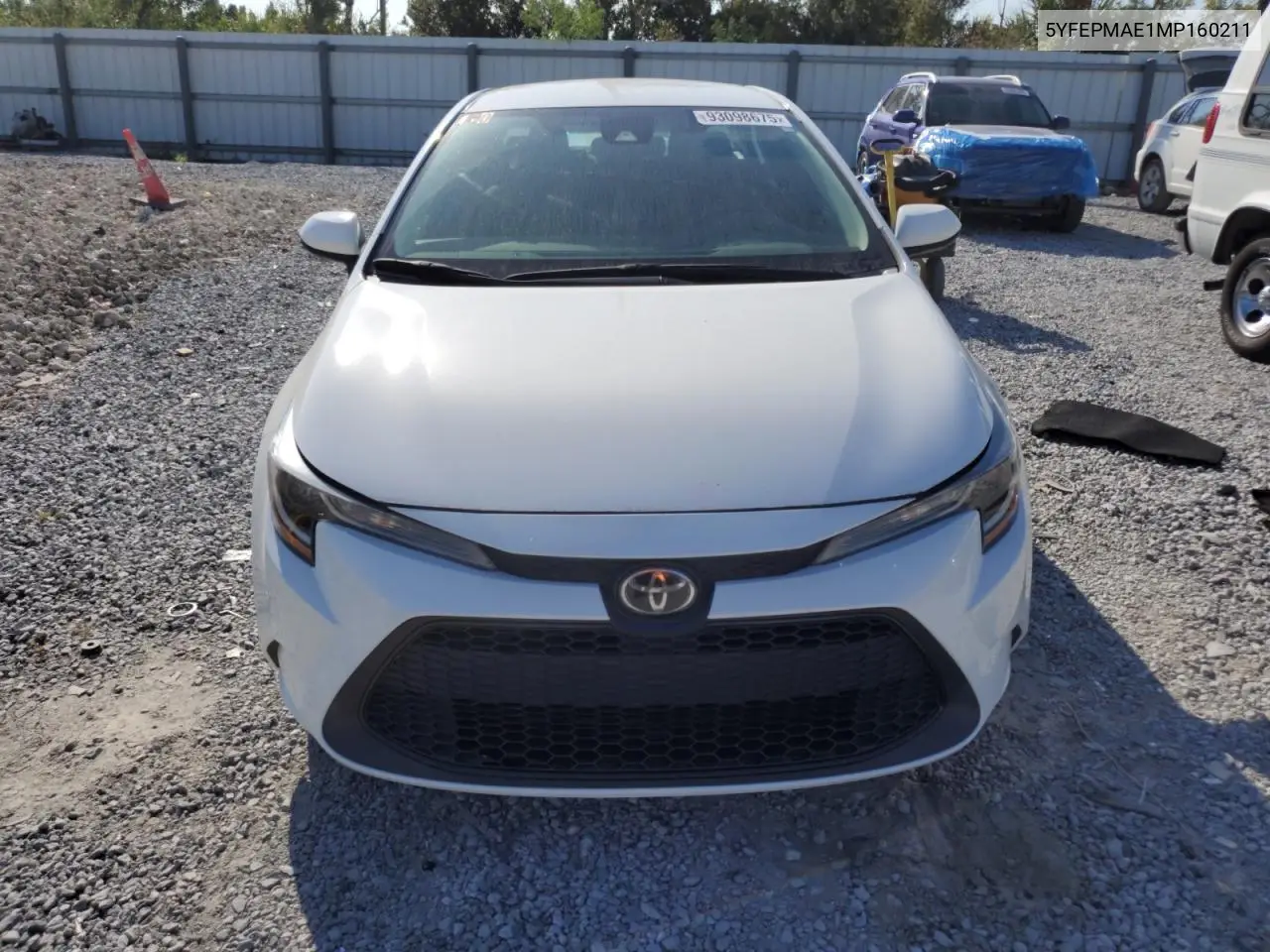 5YFEPMAE1MP160211 2021 Toyota Corolla Le