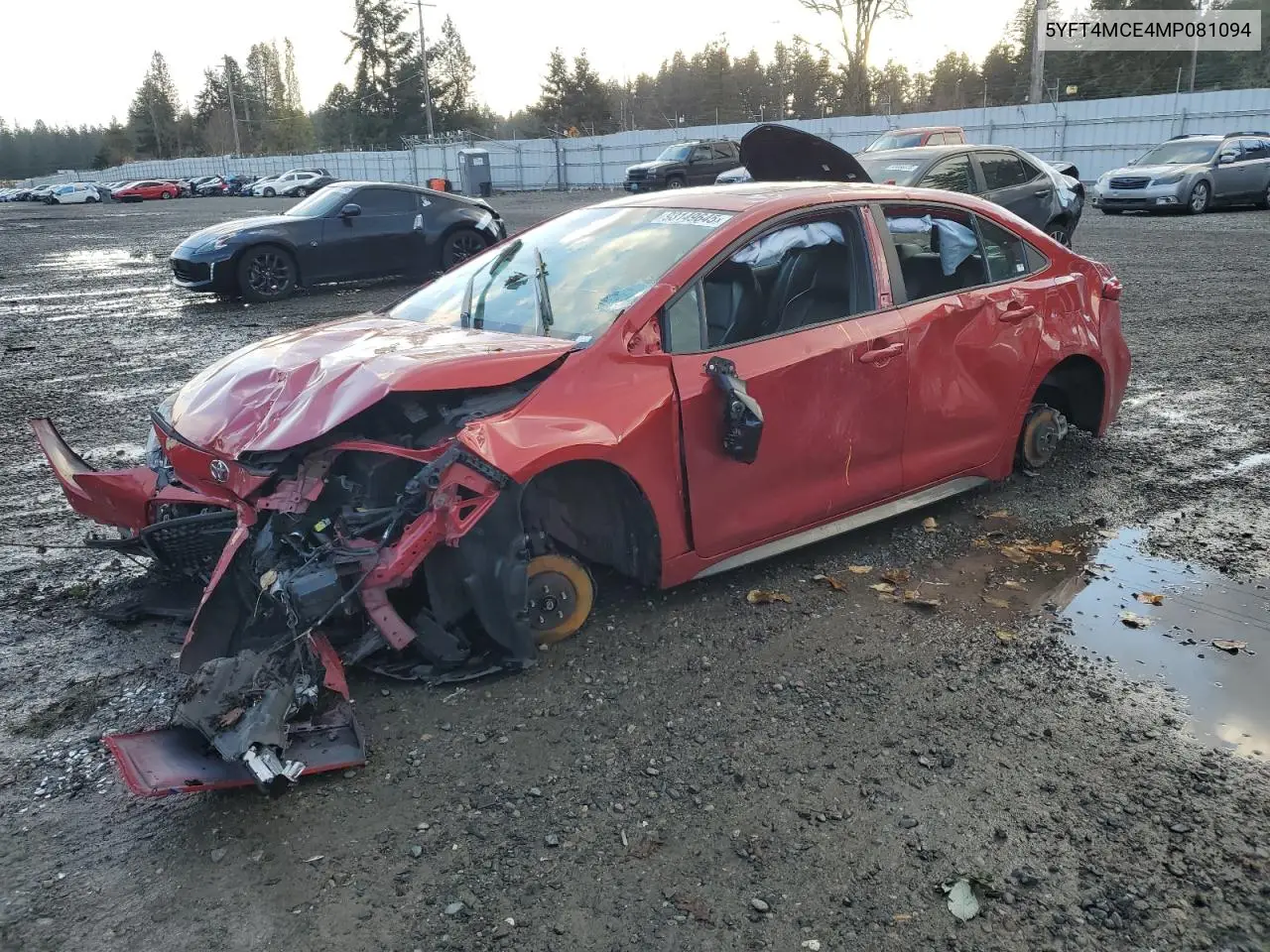 5YFT4MCE4MP081094 2021 Toyota Corolla Xse