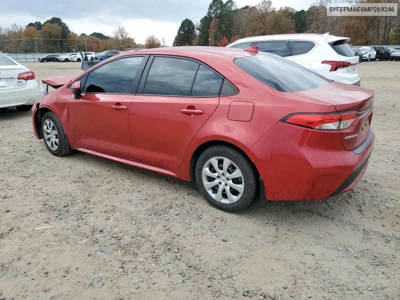 5YFEPMAE6MP269246 2021 Toyota Corolla Le
