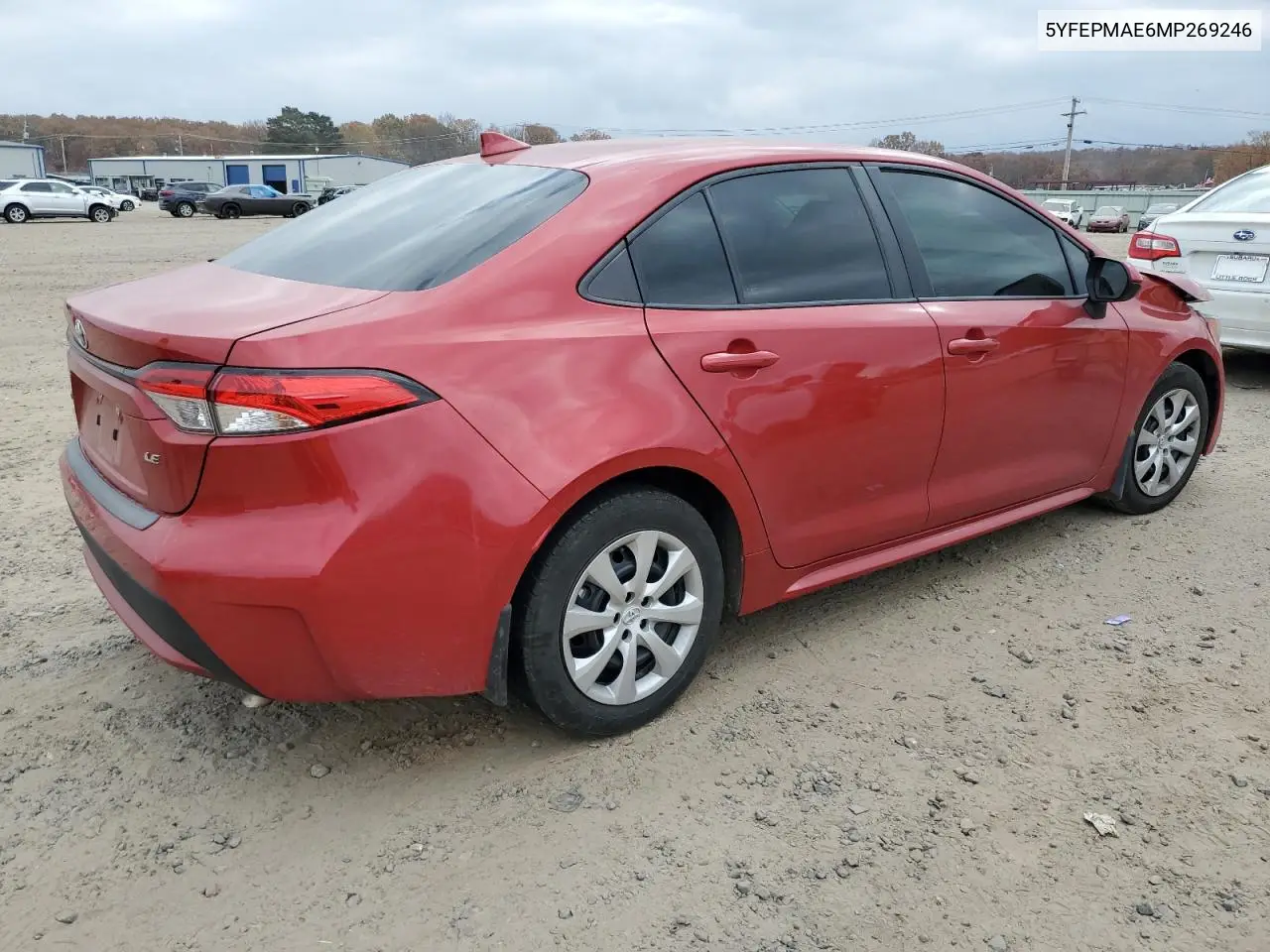 5YFEPMAE6MP269246 2021 Toyota Corolla Le