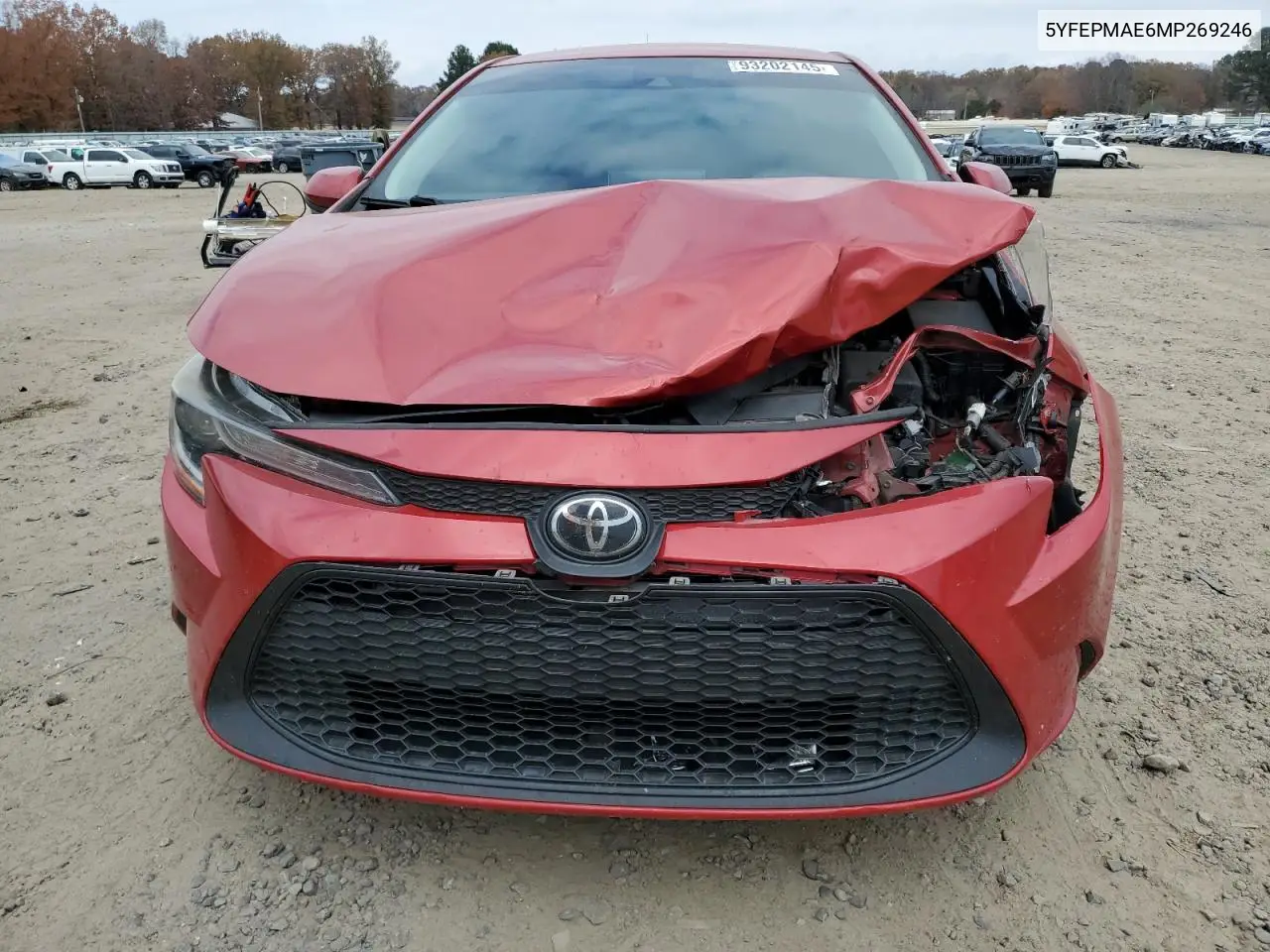 5YFEPMAE6MP269246 2021 Toyota Corolla Le