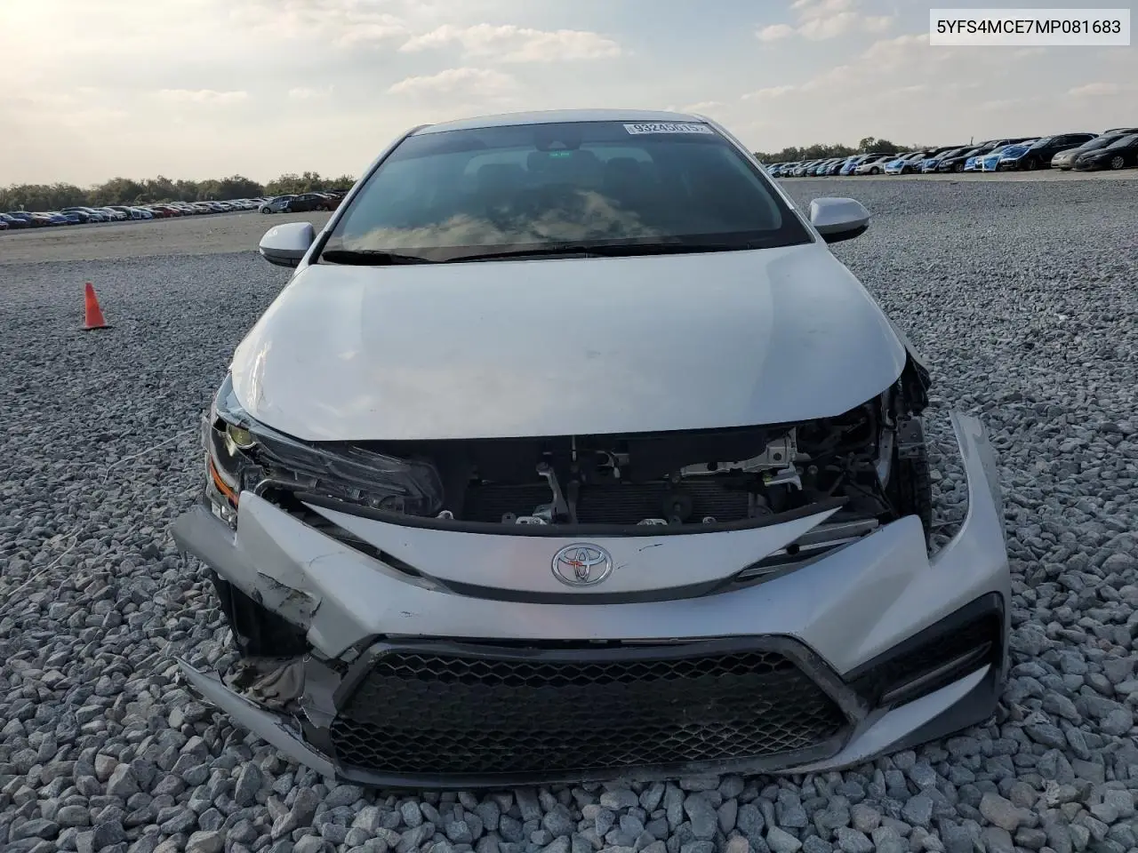 5YFS4MCE7MP081683 2021 Toyota Corolla Se