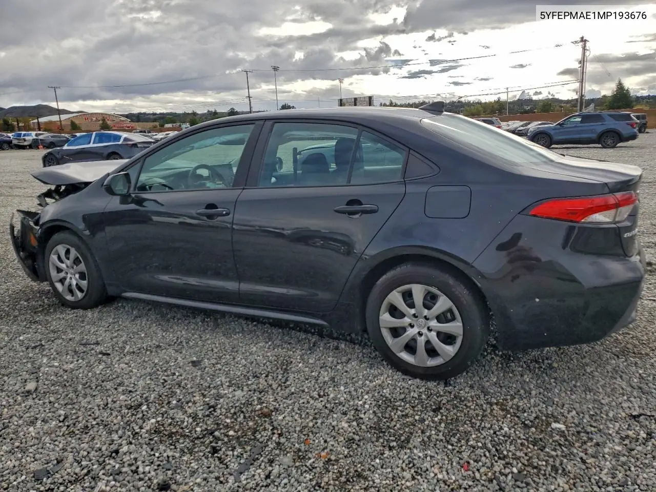5YFEPMAE1MP193676 2021 Toyota Corolla Le