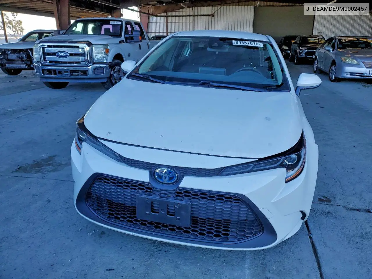 JTDEAMDE9MJ002457 2021 Toyota Corolla Le