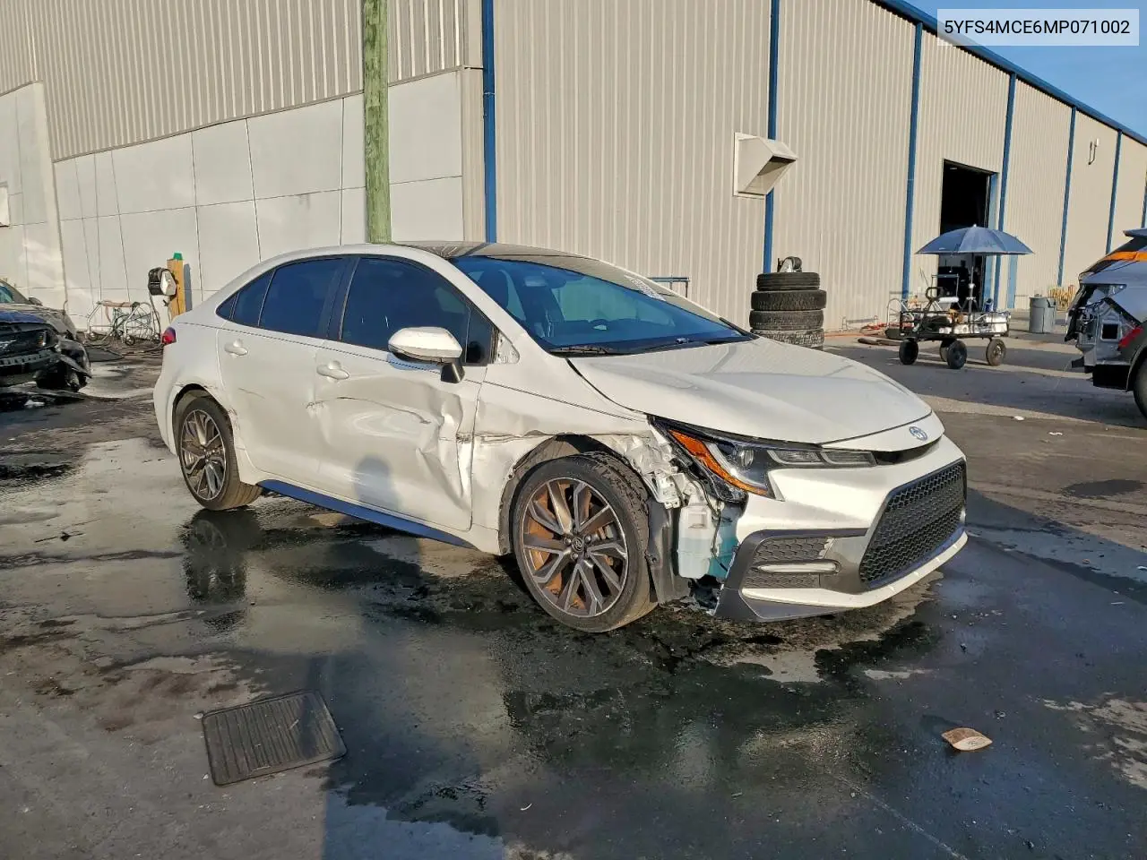 5YFS4MCE6MP071002 2021 Toyota Corolla Se