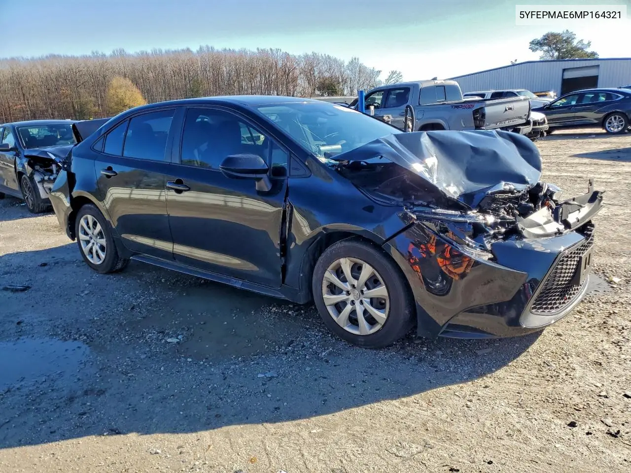 5YFEPMAE6MP164321 2021 Toyota Corolla Le