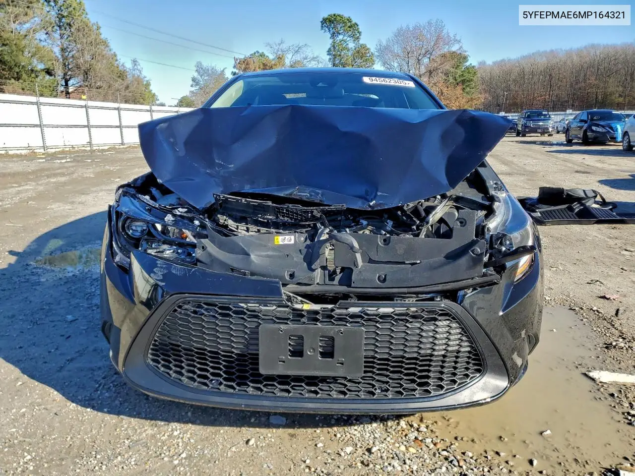 5YFEPMAE6MP164321 2021 Toyota Corolla Le