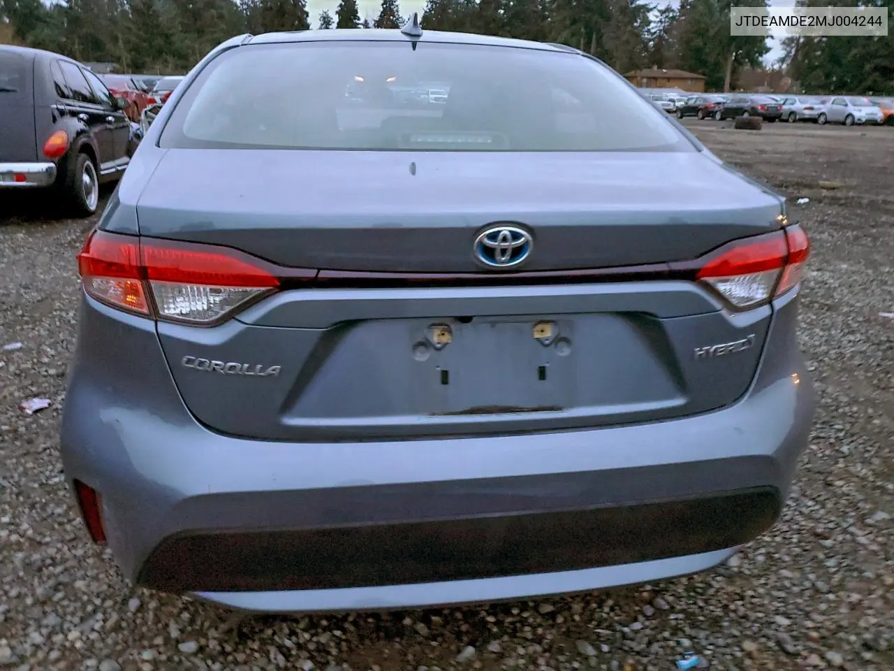 JTDEAMDE2MJ004244 2021 Toyota Corolla Le
