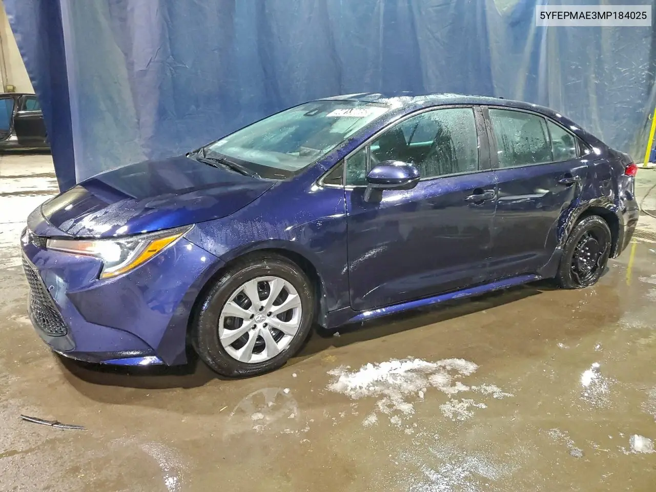 5YFEPMAE3MP184025 2021 Toyota Corolla Le