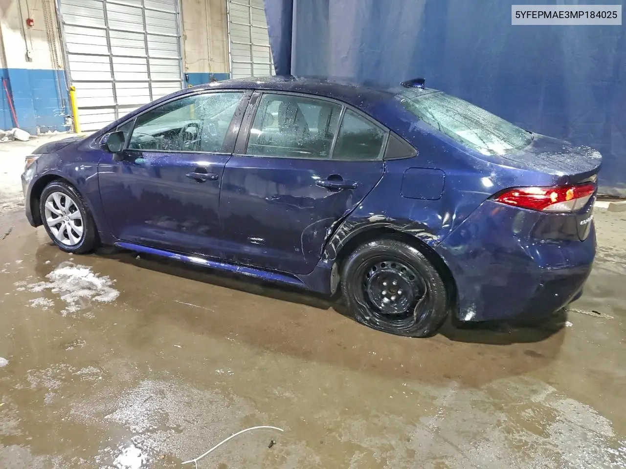 5YFEPMAE3MP184025 2021 Toyota Corolla Le