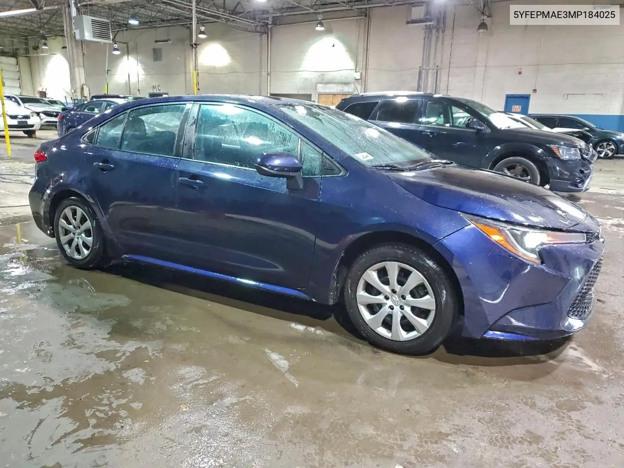 5YFEPMAE3MP184025 2021 Toyota Corolla Le