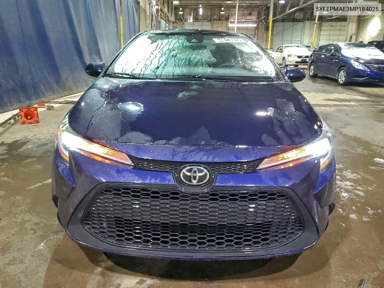 5YFEPMAE3MP184025 2021 Toyota Corolla Le