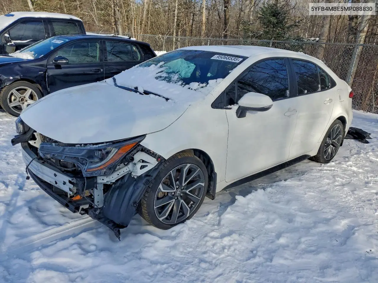 5YFB4MBE5MP088830 2021 Toyota Corolla Se