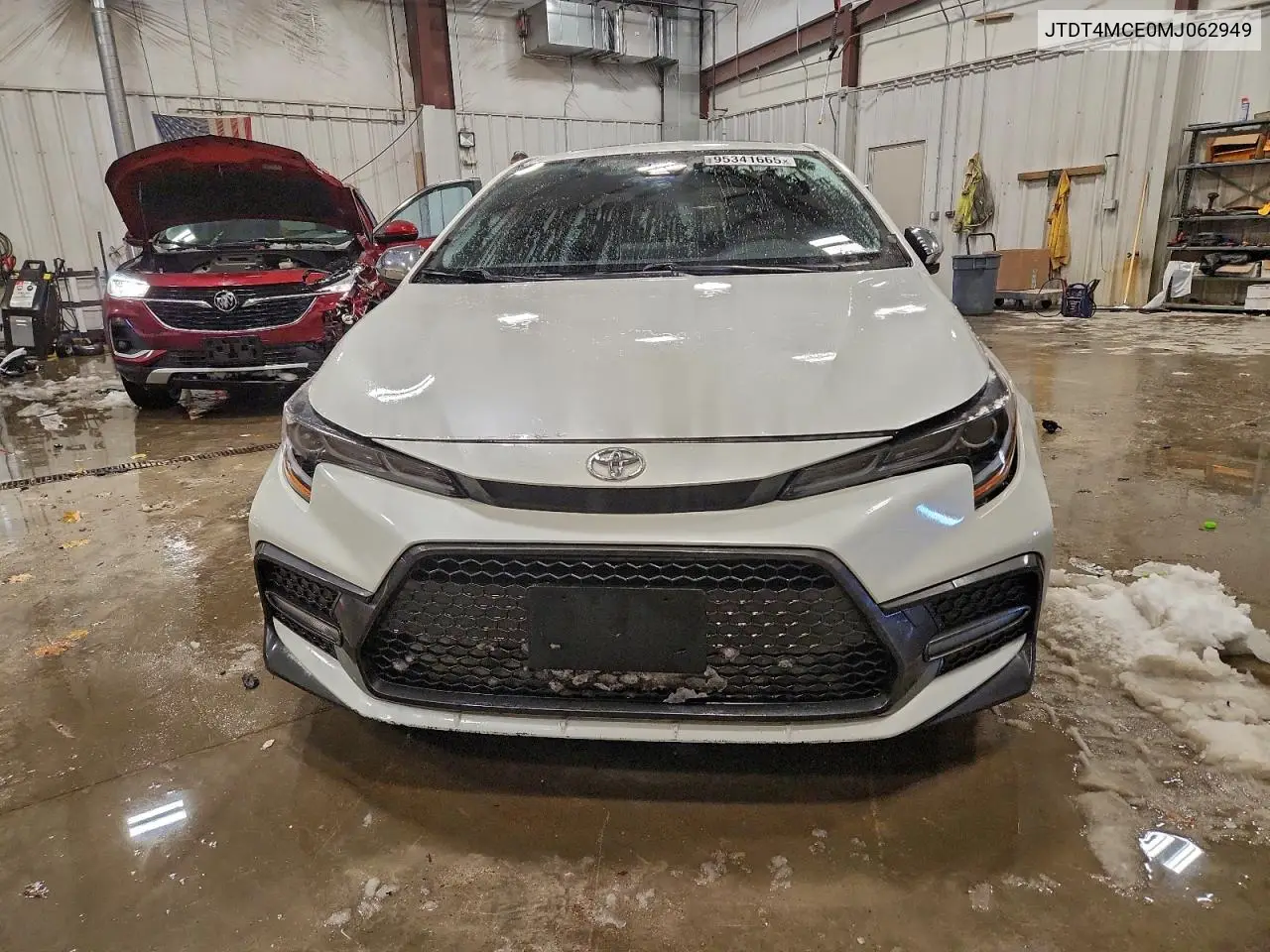 JTDT4MCE0MJ062949 2021 Toyota Corolla Xse