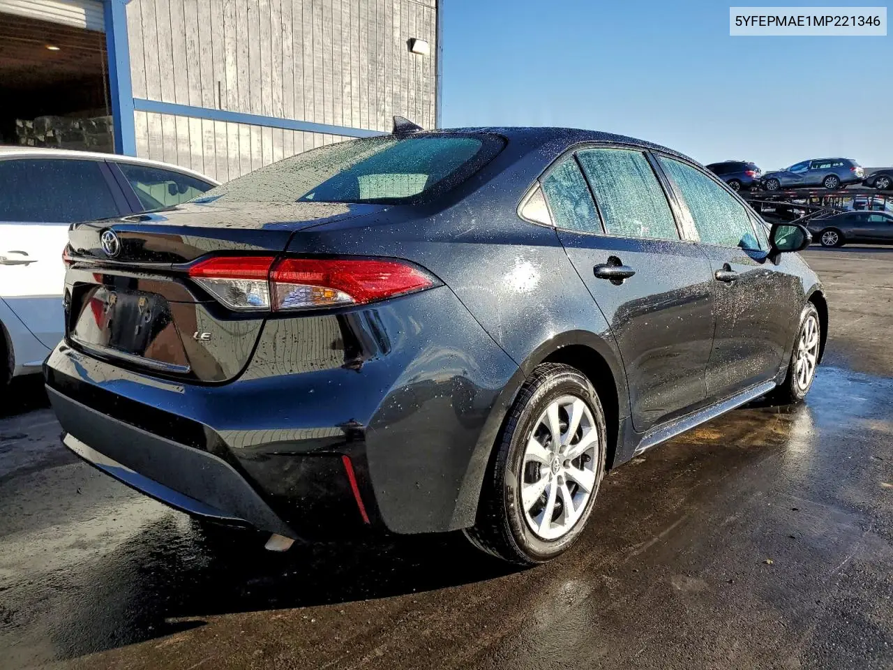 5YFEPMAE1MP221346 2021 Toyota Corolla Le