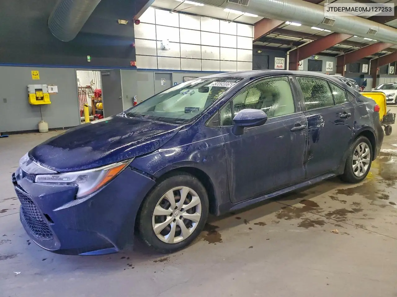 JTDEPMAE0MJ127253 2021 Toyota Corolla Le
