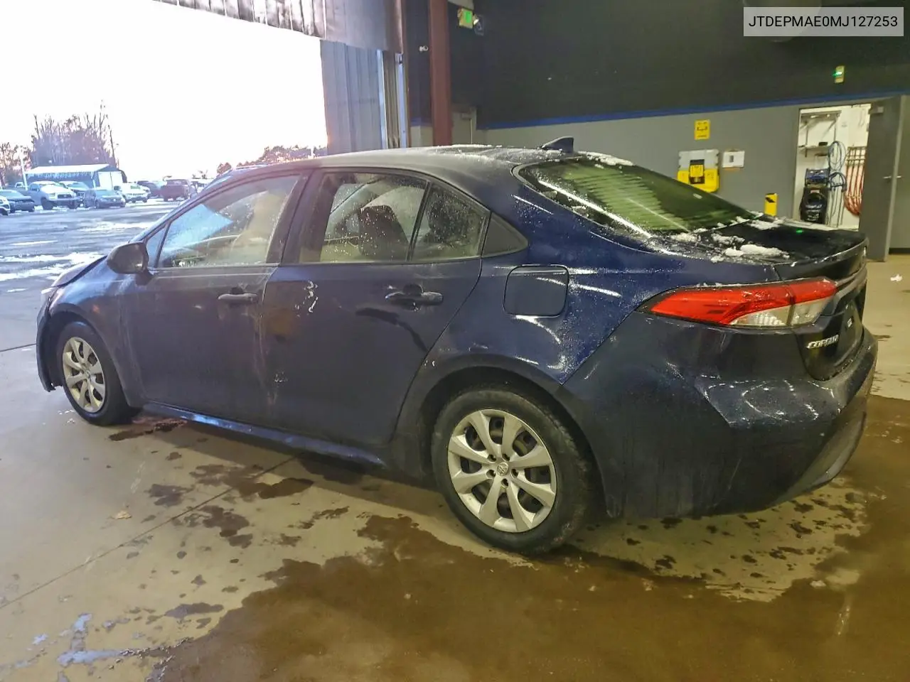 JTDEPMAE0MJ127253 2021 Toyota Corolla Le