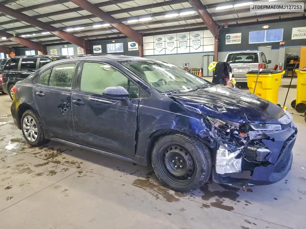 JTDEPMAE0MJ127253 2021 Toyota Corolla Le