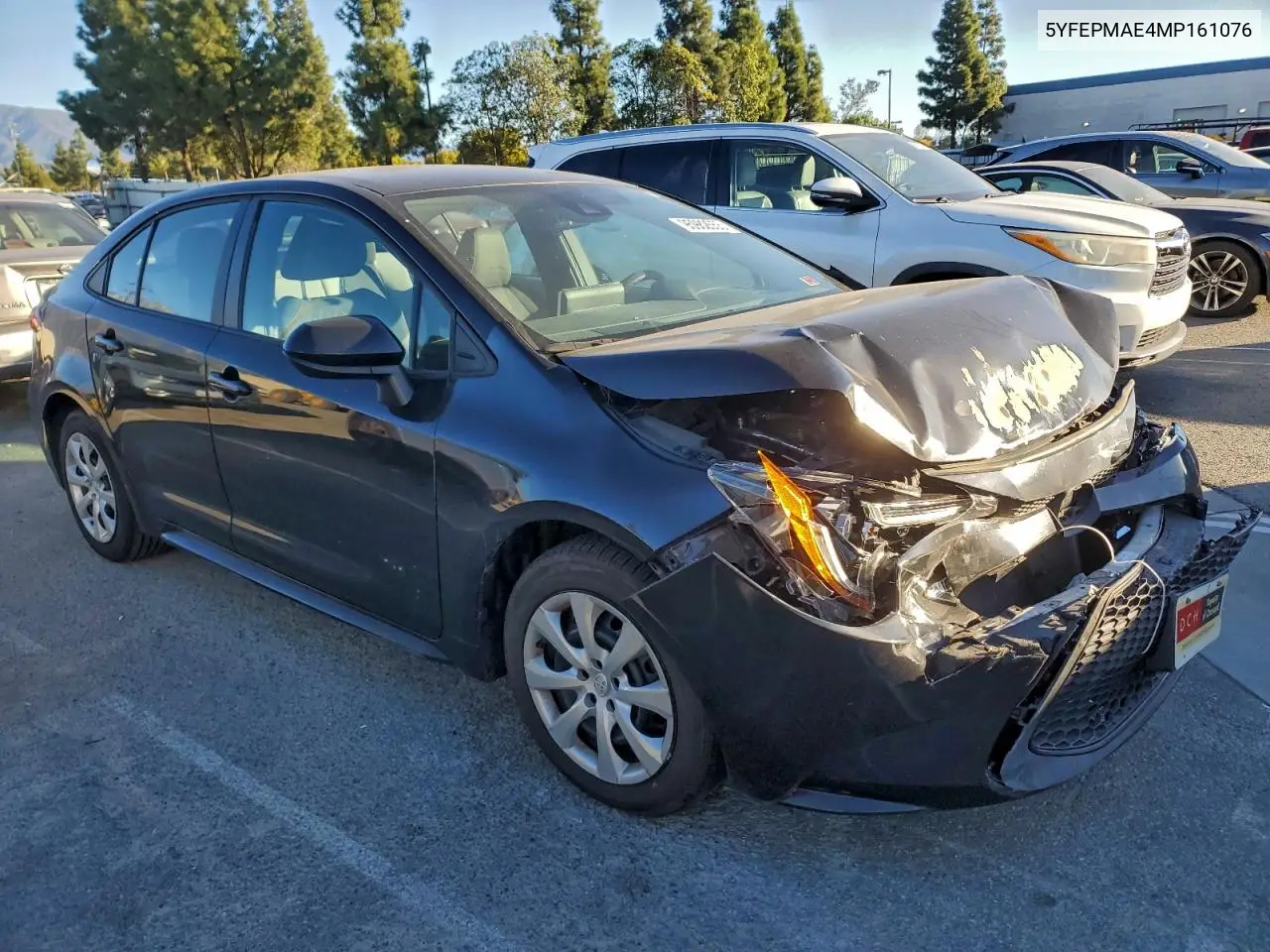 5YFEPMAE4MP161076 2021 Toyota Corolla Le