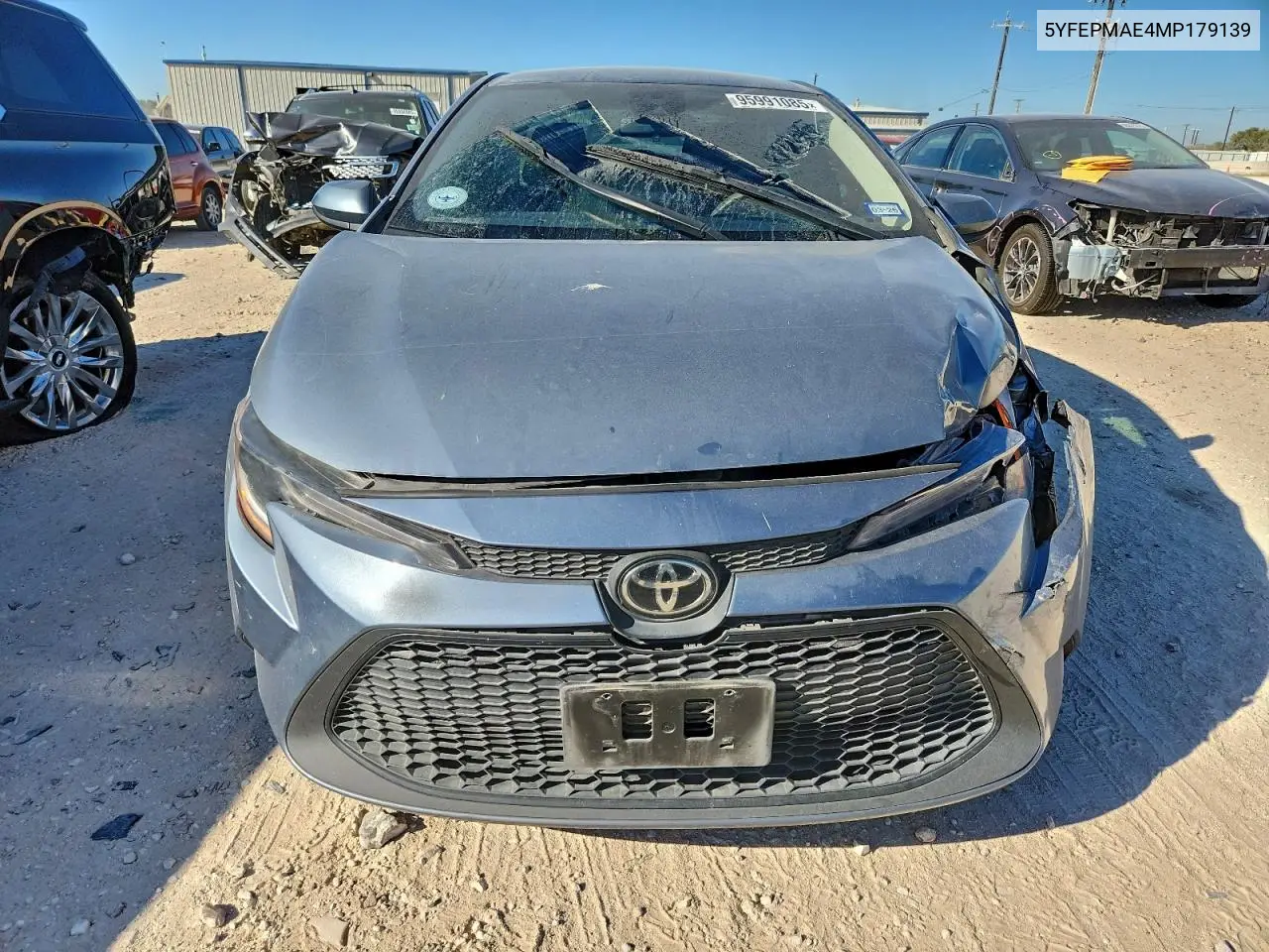 5YFEPMAE4MP179139 2021 Toyota Corolla Le