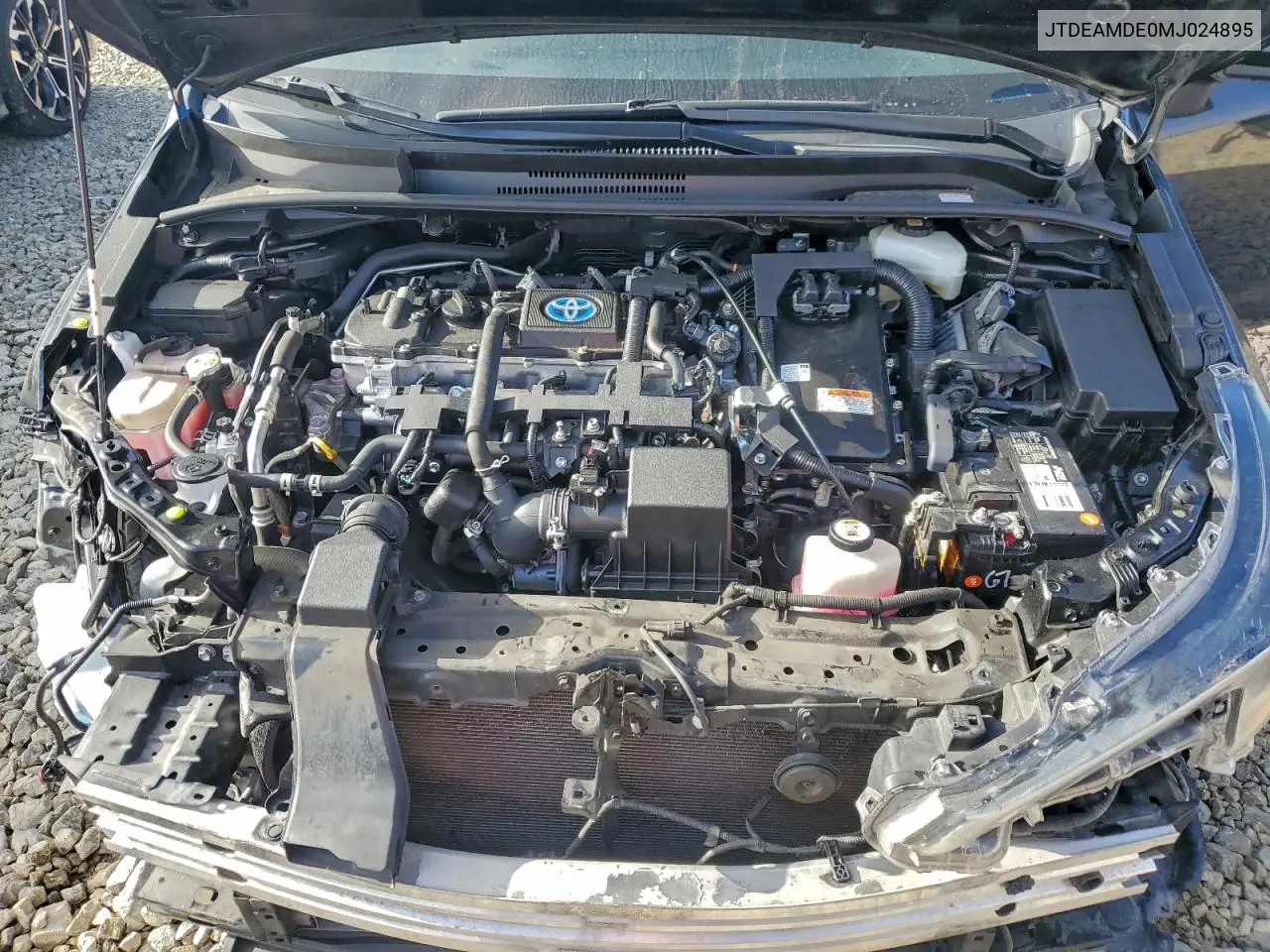 JTDEAMDE0MJ024895 2021 Toyota Corolla Le