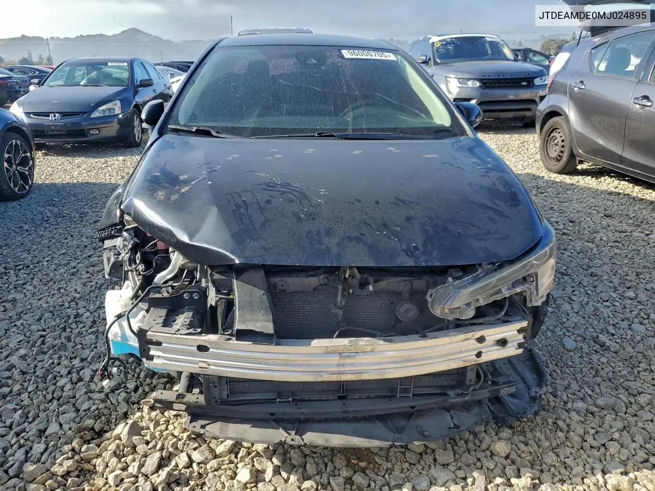 JTDEAMDE0MJ024895 2021 Toyota Corolla Le