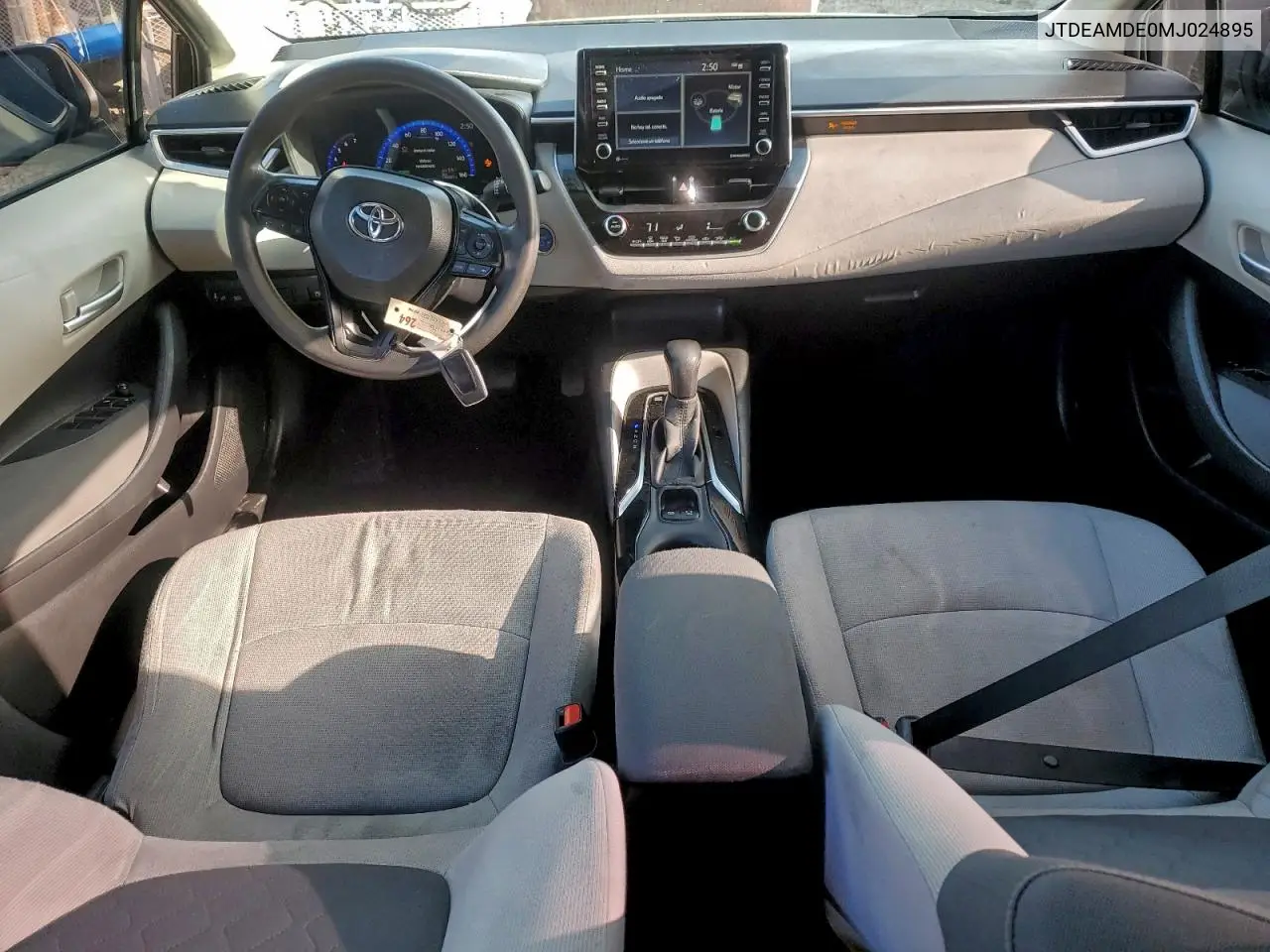JTDEAMDE0MJ024895 2021 Toyota Corolla Le