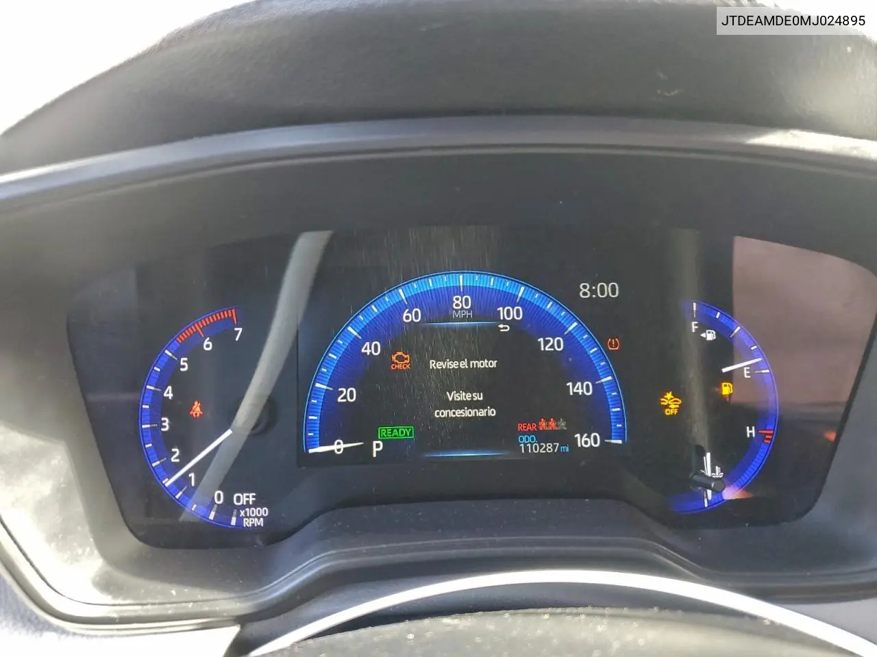 JTDEAMDE0MJ024895 2021 Toyota Corolla Le